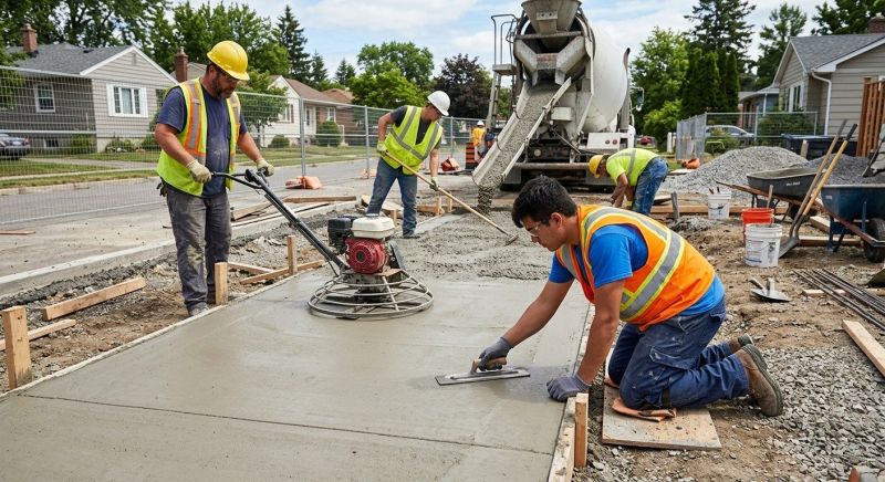 Cement Pouring Service in Williamsburg, VA