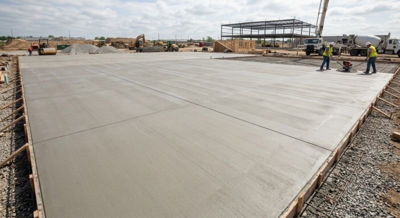 Commercial Slab Construction in Hampton, VA