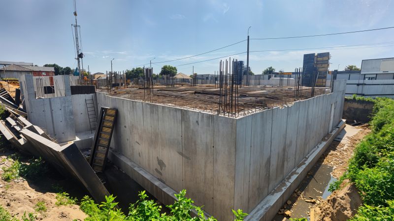 Commercial Slab Construction in Mascot, VA