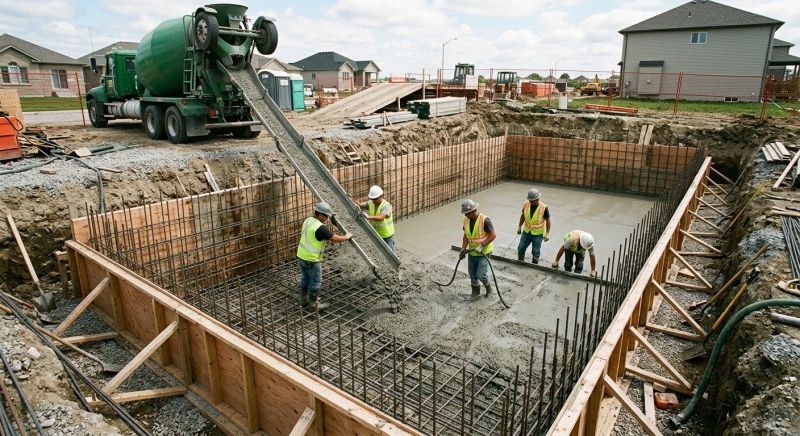 Concrete Basement Pouring in Williamsburg, VA
