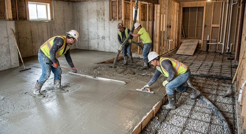 Concrete Basement Pouring in Williamsburg, VA