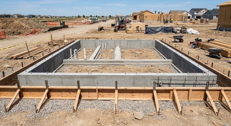Concrete Foundation Installation in Poquoson, VA