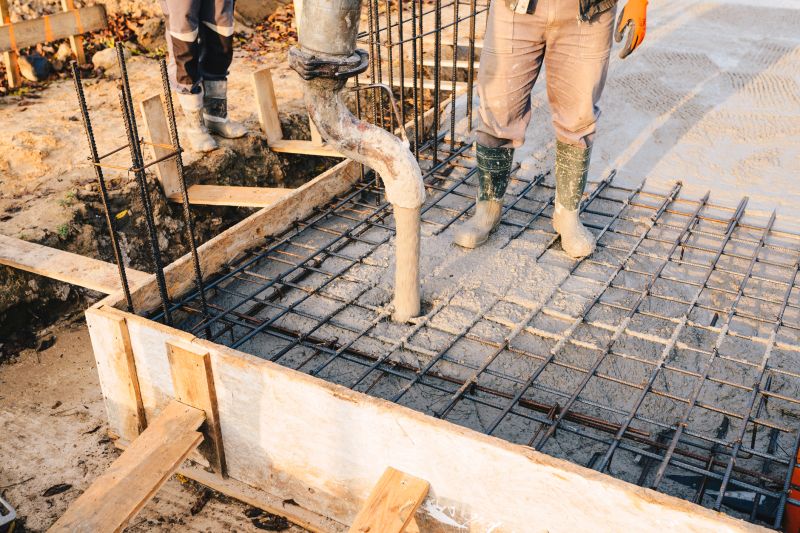 Concrete Foundation Pouring in Williamsburg, VA