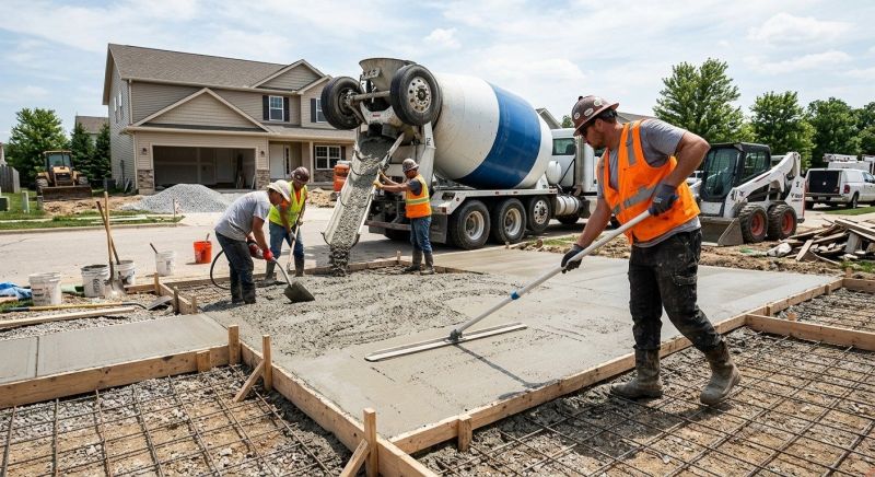 Concrete Service in Middlesex County, VA