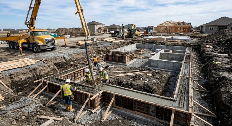 Foundation Construction in Carrollton, VA