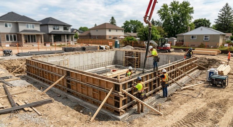 Foundation Construction in Middlesex County, VA