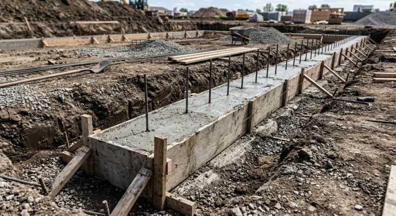 Foundation Footer Installation in Williamsburg, VA